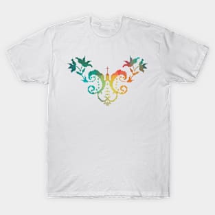 Rainbow traditional pattern T-Shirt